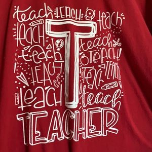 T is for Teacher shirt